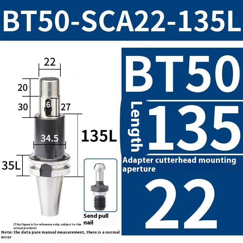 2095-SCA side milling shank CNC machining center three-sided edge saw blade horizontal milling shank BT50-SCA22-SCA27T type Shandong Denso Pricision Tools Co.,Ltd.
